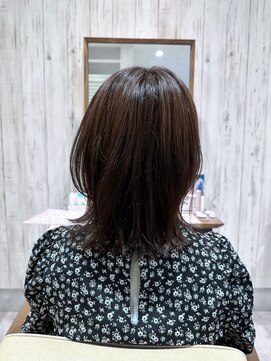 エヌアンドエー 杉戸高野台店(N&A) 20代30代40代大人かわいいくびレイヤー ハイライト/髪質ケア#1