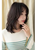 カバーヘア ブリス 川口(COVER HAIR bliss)&nbsp;黒髪アッシュブラック小顔ヘルシースタイル315Y川口20代30代40代