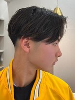 ノーエン(noen)&nbsp;メンズカット/センターパート/刈り上げ/曲がる縮毛矯正/眉カット