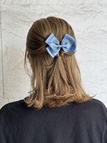 ソラ 麻布十番店(SORA)&nbsp;ハーフアップ(リボンアレンジ)