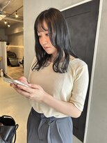 ソイリウム 下北沢(soi rium)&nbsp;アディクシーカラー_透明感のある暗髪