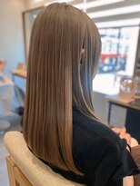 フリップビーアヴェダ(FLIP B AVEDA)&nbsp;本八幡×ケアブリーチ×透明感カラー×ベージュ