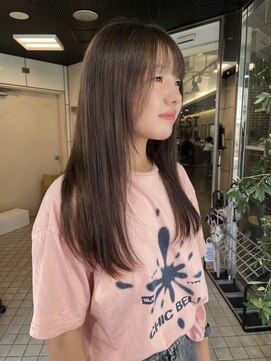 ヘアーアンドメイク ビス(HAIR&MAKE bis) グレージュカラー/地毛風カラー【黒田あさみ】