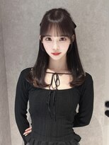 ヴェイナゴヤ(VEYY. nagoya) ショコラグレージュ/顔周りカット/ミディアムレイヤー