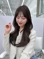 フォンズ(FONS)&nbsp;グレージュ/くびれヘア/赤味なしカラー/透明感カラー/学割