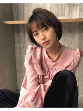 ロッソ ヘアアンドスパ 北千住店(Rosso Hair&SPA) かき上げ大人ショート【北千住】