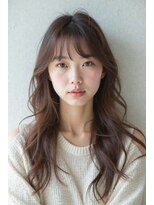 コノア スパーク(Conoah spark)&nbsp;《美髪×ワイドバング》ナチュラルロングで魅せるやわらか質感