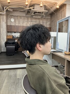 美容室 グローブ 船橋店(globe) 【縦落ちスパイラルパーマ】