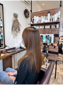 20代30代40代50代☆大人可愛いグラデーションストレートロング