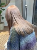 ミルクティーベージュハイトーンカラーケアブリーチ