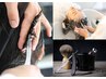 【理容室】メンズカット+シャンプー+シェービング+選べるショートスパ