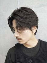 フィフス 大分(fifth)&nbsp;大分メンズナチュラルセンターパート毛流れニュアンスパーマ