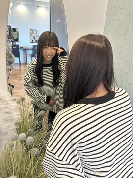 ヘアーラウンジルシェル(HAIR LOUNGE Le ciel) 【冬にぴったり!】ラベンダーグレージュ