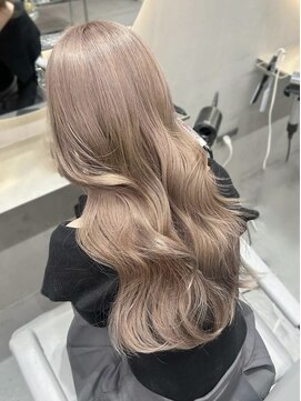 ソル ジングウマエ(SOL JINGUMAE) mayu//ミルクティーベージュグレージュアッシュベージュブリーチ