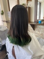 エモーション(Emotion)&nbsp;裾カラー×グリーン