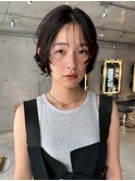 黒髪カタログ/クラゲヘアー/オリーブ/銀座