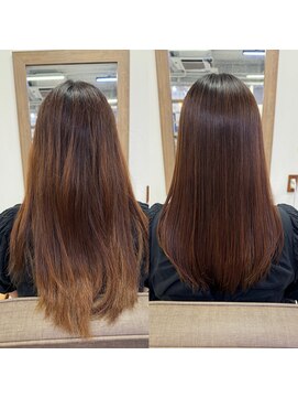 ルアン 大分駅店(ruen) 大分縮毛矯正/髪質改善/髪質改善トリートメント/艶髪