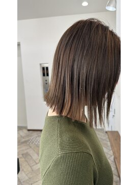 グランルシア(GRAN Lucia) ダブルカラー ベージュ ブラウン