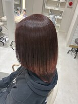 ルシエバイファブリック(Lucie by fabrique)&nbsp;ツヤ感ワインレッド