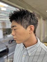 ニコ トウキョウ ロジック(nico TOKYO Logic)&nbsp;刈り上げアップバングスパイキーショートパーマスパイラルパーマ