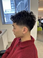 テンション(tension)&nbsp;テーパーフェードスパイキーショート札幌駅大通駅バスセンター駅