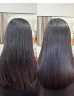 ヴァンサンク(Vingt-cinq)&nbsp;【髪質改善トリートメント】ビフォーアフター