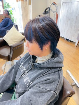 ヘアーアンドスパ フラップス(FLAPS) フェイスフレーミング／ハイライト