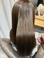 アオク(AOKU)&nbsp;髪質改善カラー　× 髪質改善トリートメント