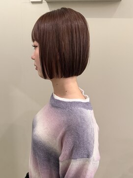 ヌース(NOUS) ミニボブ/大人ボブ/丸みボブ/ショート/ストレートボブ/薬院