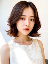 モッズヘア 足利(mod'hair)&nbsp;くびレイヤーグレージュエモージュ大人ショート小顔似合わせ