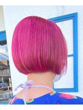 ヘアーメイク コラソン(hair make corazon) 似合わせカットメルティカラー着物フェミニンロング