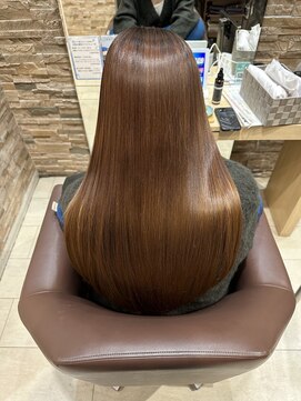 ブレンドバイハピネス(Blend by happiness) 髪質改善トリートメントストレートロングレイヤー20代30代40代