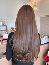 ニコヘアー(niko hair)&nbsp;スーパーロングで艶々イルミナカラー