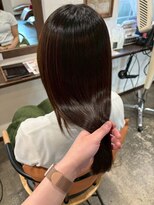 アズグロウヘアー(AS GROW HAIR) アプリコットオレンジシルキーストレート