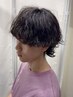 メンズカット+シャドウパーマ￥12000[町田/men's/メンズパーマ/ウルフカット]