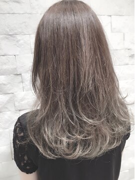 アース コアフュールボーテ 長野駅前店(EARTH coiffure beaute) グラデーショングレージュカラー