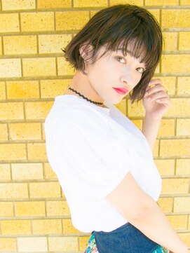 リリアン 青山(relian) ニュアンスパッツンボブ☆relian青山