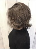 【CINQ】大柳　外ハネボブ×グレージュカラー