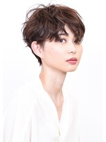 ピークアブー アヴェダ アトレ恵比寿(PEEK-A-BOO AVEDA) モード感漂うエフォートレスショート　大野 浩司