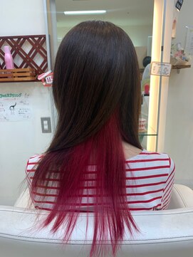 美容室 アネックス(ANNEX) ちら見せ☆インナーカラー