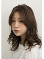 グルグル 妙典店(GULGUL)&nbsp;黒髪　グレーベージュ  back side 妙典