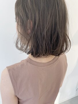 トリート 浦安店(TREAT) ボブ×オリーブベージュ_TREAT浦安