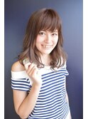 大人可愛いデジタルパーマ