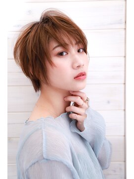 オーシャン(Ocean) [OCEAN Hair&Life藤原純]ことりベージュベリーショート☆