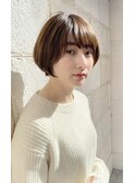 大人ショートボブ