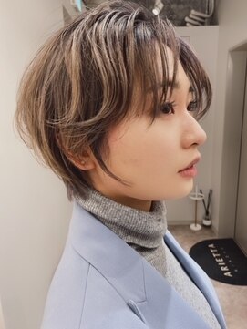 メンズライクな韓国風ショート L アリエッタ ギンザツー Arietta Ginza 2 のヘアカタログ ホットペッパービューティー