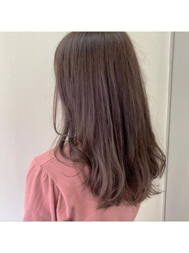 ルアナ 梅田店(Luana) ピンクベージュ☆柔らかロング