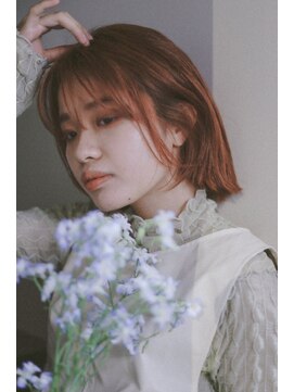 マロウ(mallow) 《花屋併設》デルフィニウムボブ@20代30代40代@イルミナカラー