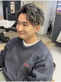 アップバング×ハイライト