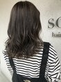 ソワ(soie)&nbsp;ふんわりゆる巻き＊巻き方提案いたします。